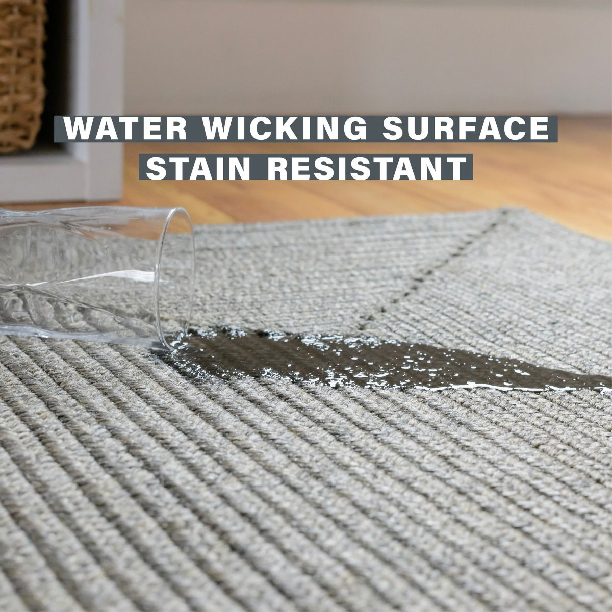 Best Stain Resistant Grey Rectangular UD Braided Rug