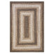 Wildwood Brown Braided Rectangular Rugs