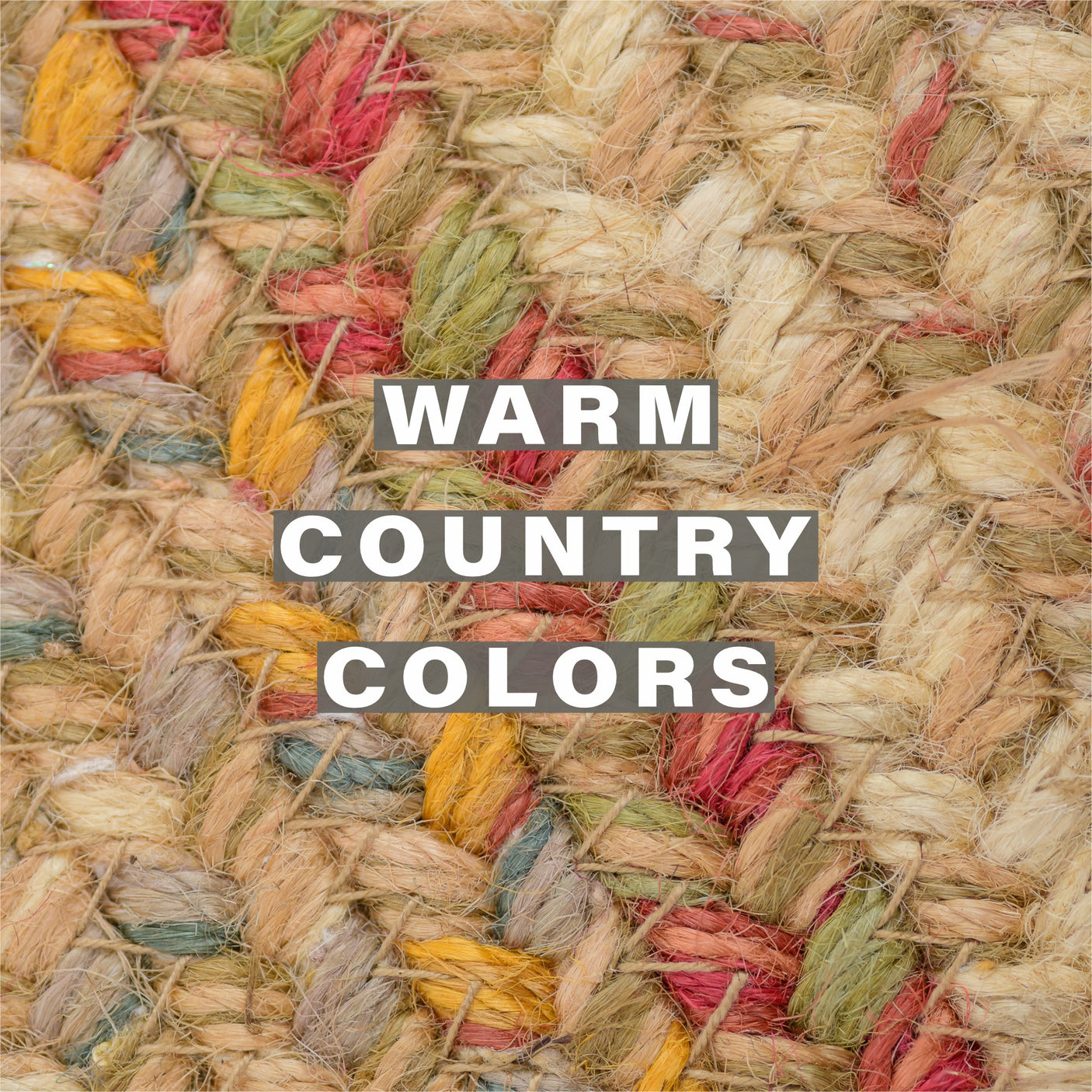 Azalea Multi Color Jute Stair Tread