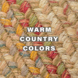 Azalea Multi Color Jute Stair Tread